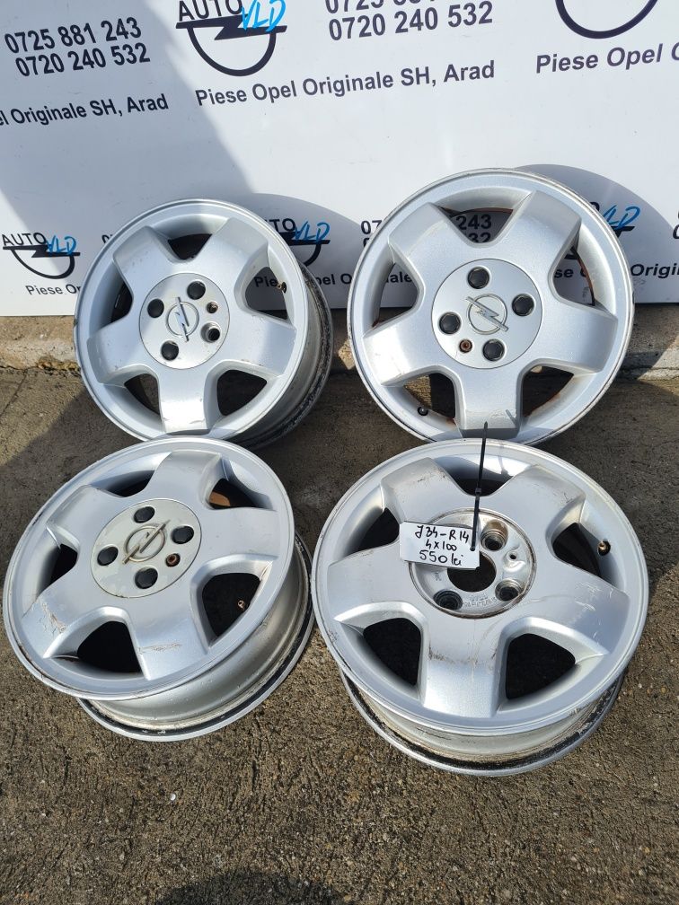 Jante aliaj 4x100 R14 ET49 Opel Corsa C Combo Tigra Astra G J34