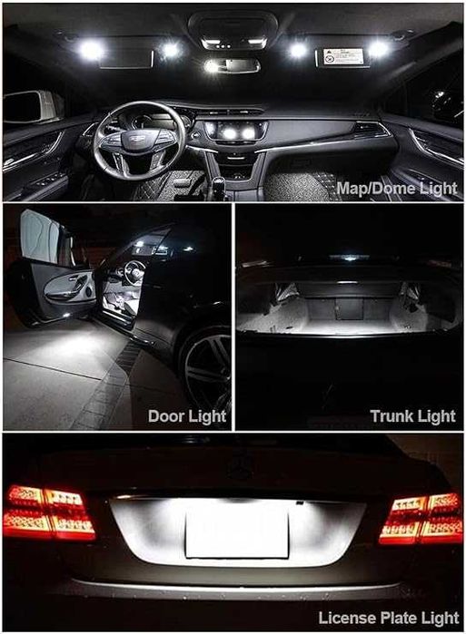 Интериорни крушки Mercedes Benz E Series W213 2016+ светлини мерцедес