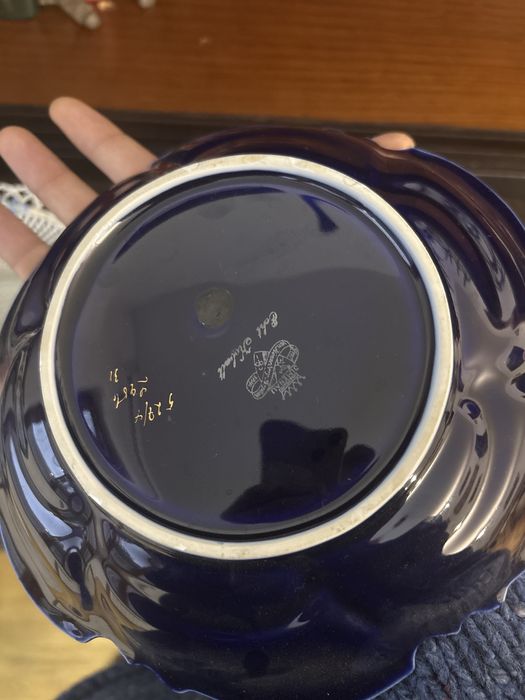 Красивa порцеланова купа Graf von Henneberg