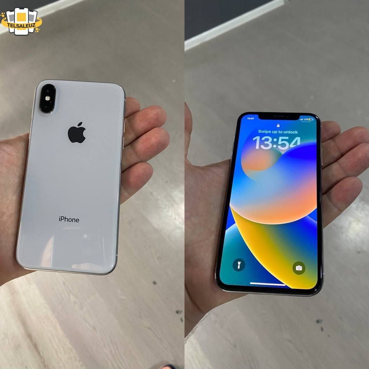 Iphone X 64 gb silver