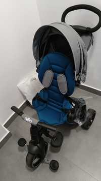 Tricicleta Coccolle pentru copii Alto, +10 luni, Albastru