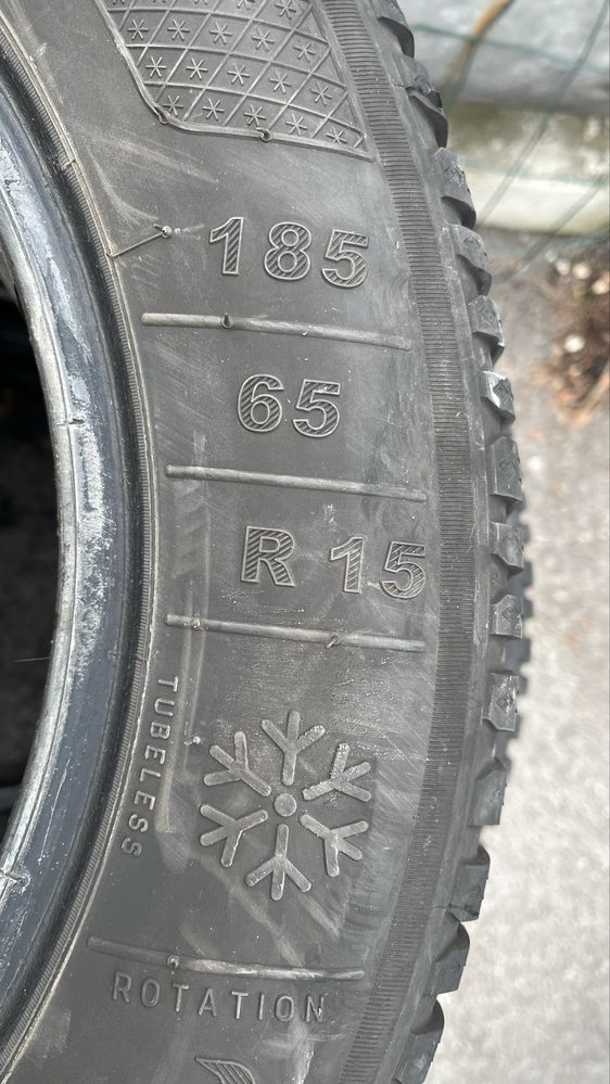 4бр зимни гуми 185/65/15 Клебер
