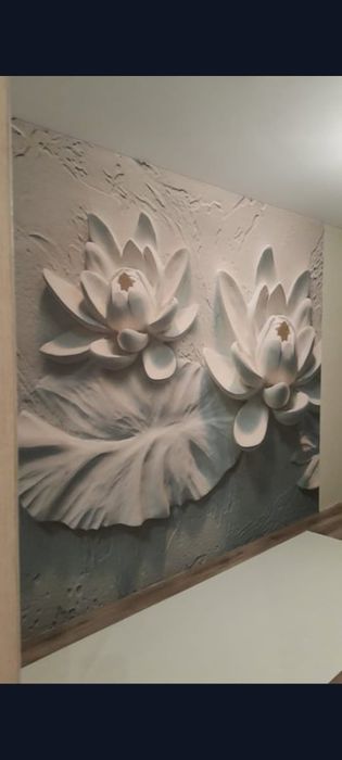 Поклека обоев чисто и аккуратно.