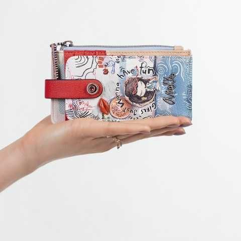 Anekke оригинално дамско цветно портмоне