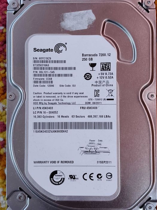Pachet Hdd Western Digital si Seagate