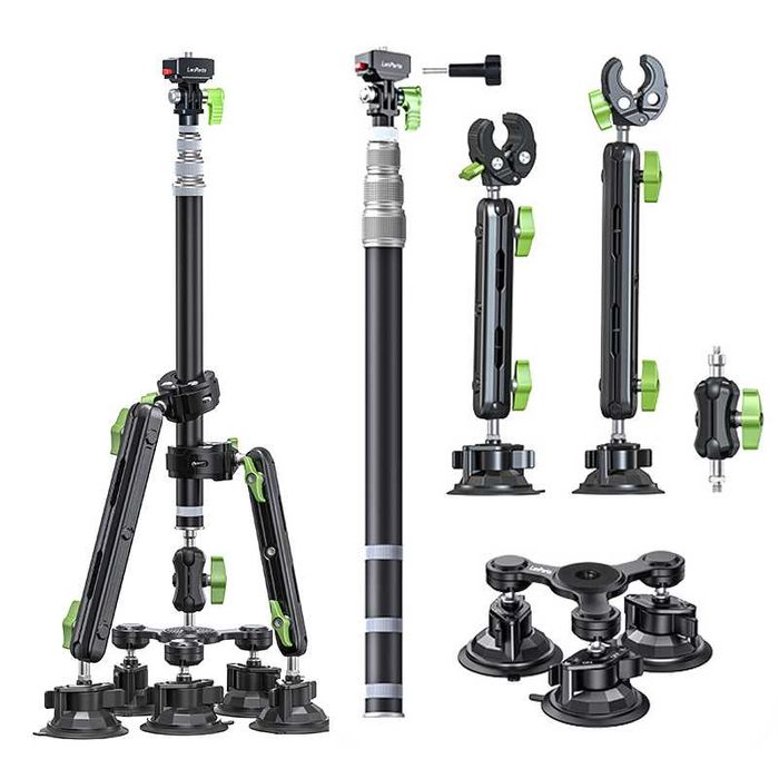 Крепление на авто для панорамной камеры insta360/DJI/Gopro (LanParte)