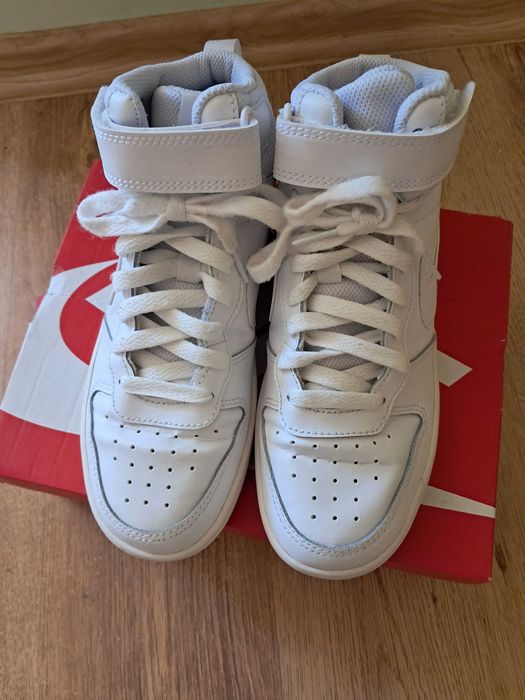 Nike, кожени кецове, размер 37.5