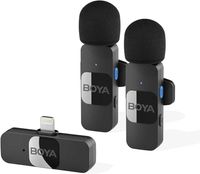 Сверхкомпактная беспроводная микрофонная система Boya BY-V2
