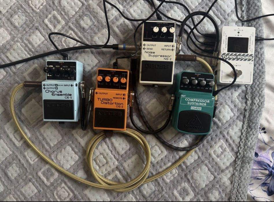 Педалборд для электрогитары