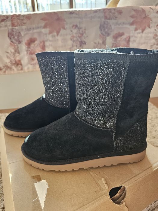 Ugg дамски зимни боти черни