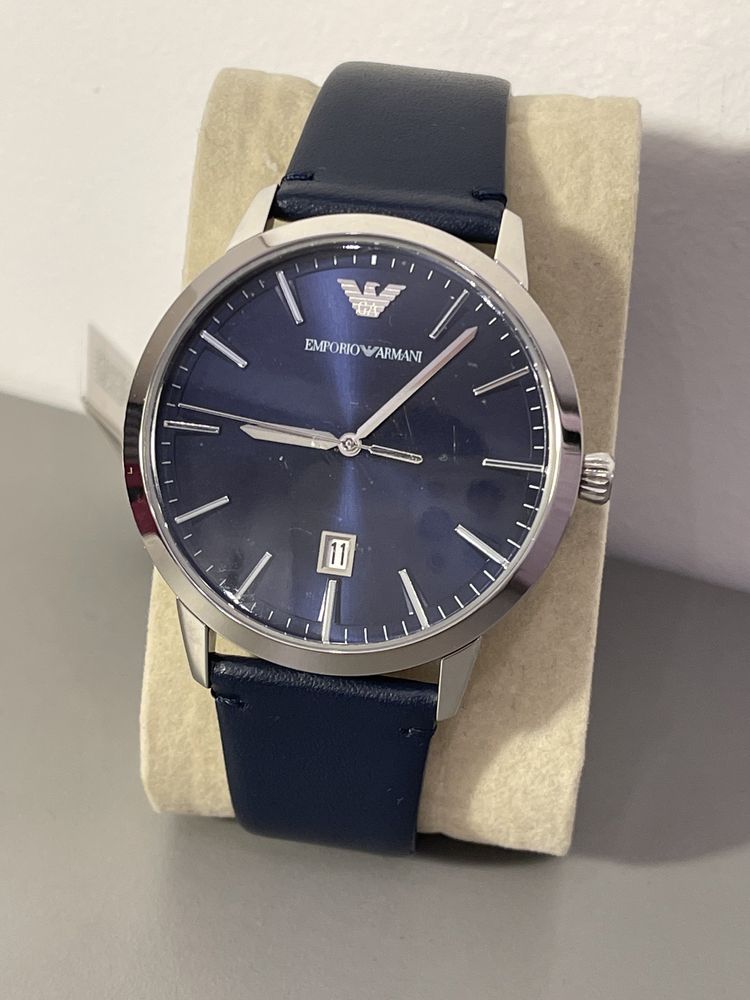 Ceas nou barbatesc Emporio Armani AR80032 Quartz Argintiu