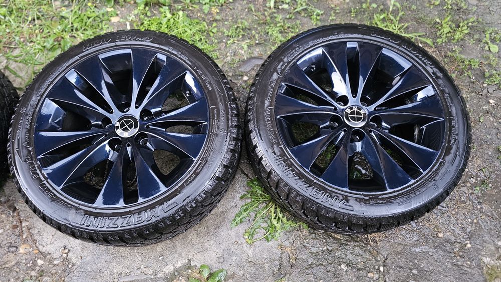 Jante bmw 5x120 r17 plus anvelope iarna