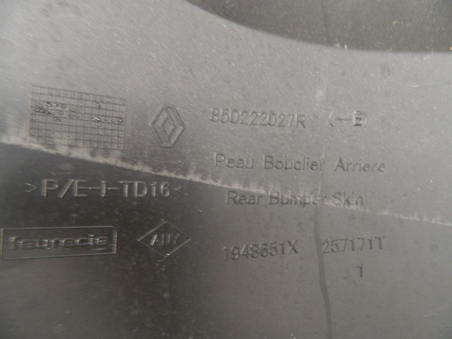 Bara spate Dacia Duster II, 2017, 2018, 2019, 2020, 2021, 850222027R.