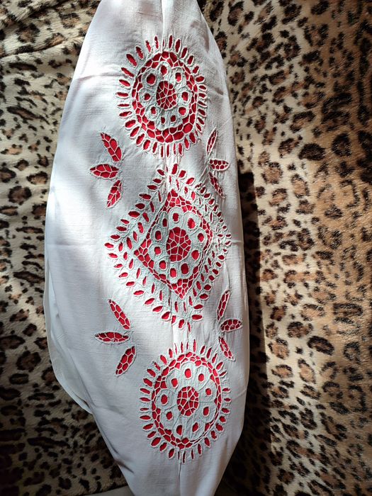 Наволочки советские с вышивкой ришилье