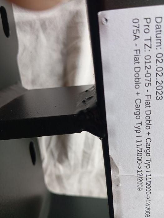 Теглич за Fiat Doblo  от 2000г До 2009