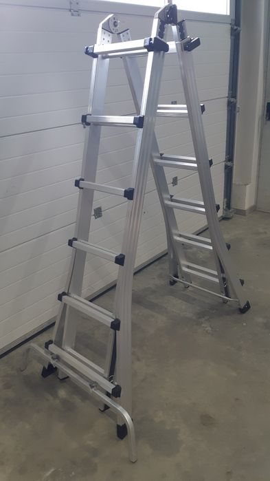 Scara profesională STP Italia în aluminiu 6+6 trepte