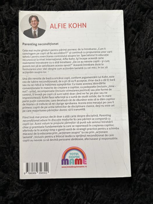 Parenting neconditionat de Alfie Kohn