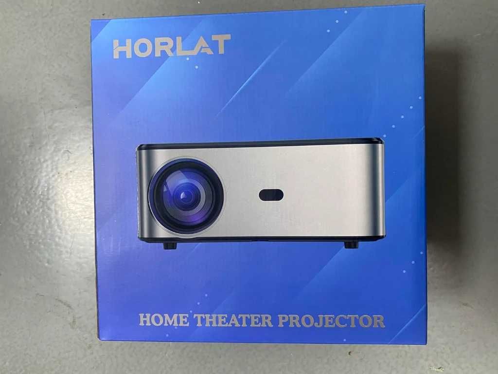 Проектор Horlat 4K, Android TV, 6G, WiFi Bluetooth, 25000 лумена, 300"