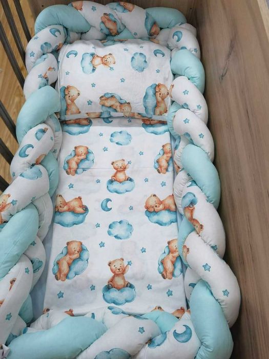 Тотална ликвидация!Бебешко спално бельо-обиколници,спално бельо и др.