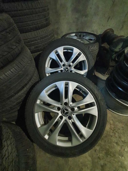 Гуми с джанти Hankook за Мерцедес 17цола 245/45/17 като нови