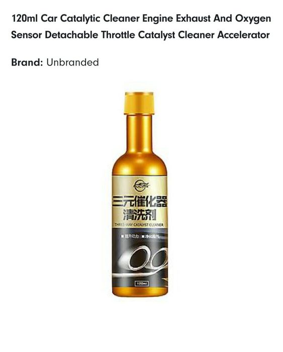 Soluție curățare catalizator