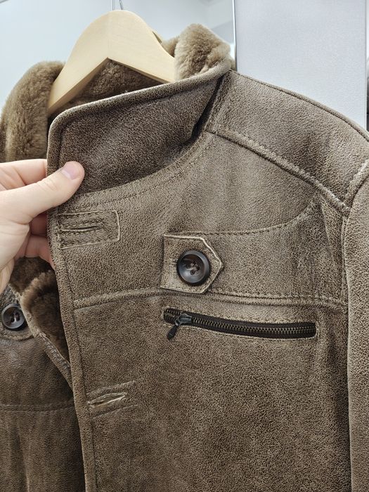 Vand Cojoc de Iarna Barbatesc piele naturala