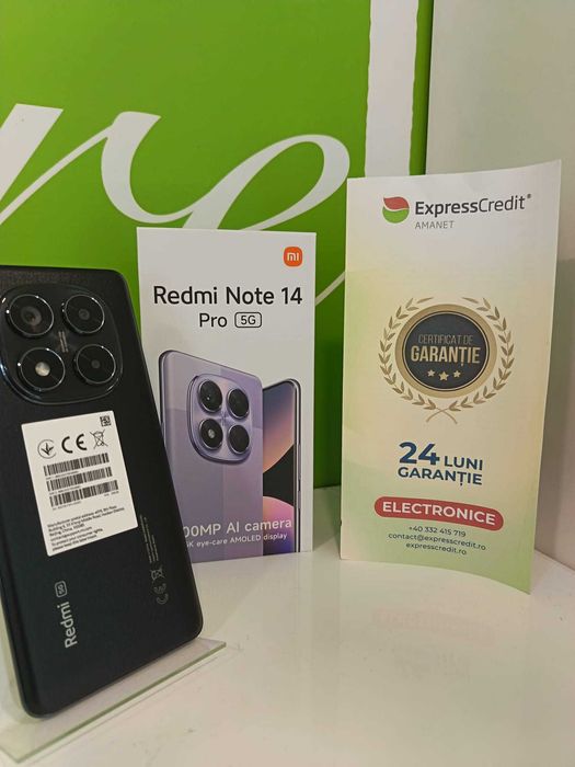 (AG41) Xiaomi Redmi Note 14 Pro 5G b5701 Garantie 2 ani