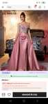 Rochie roz cu trena