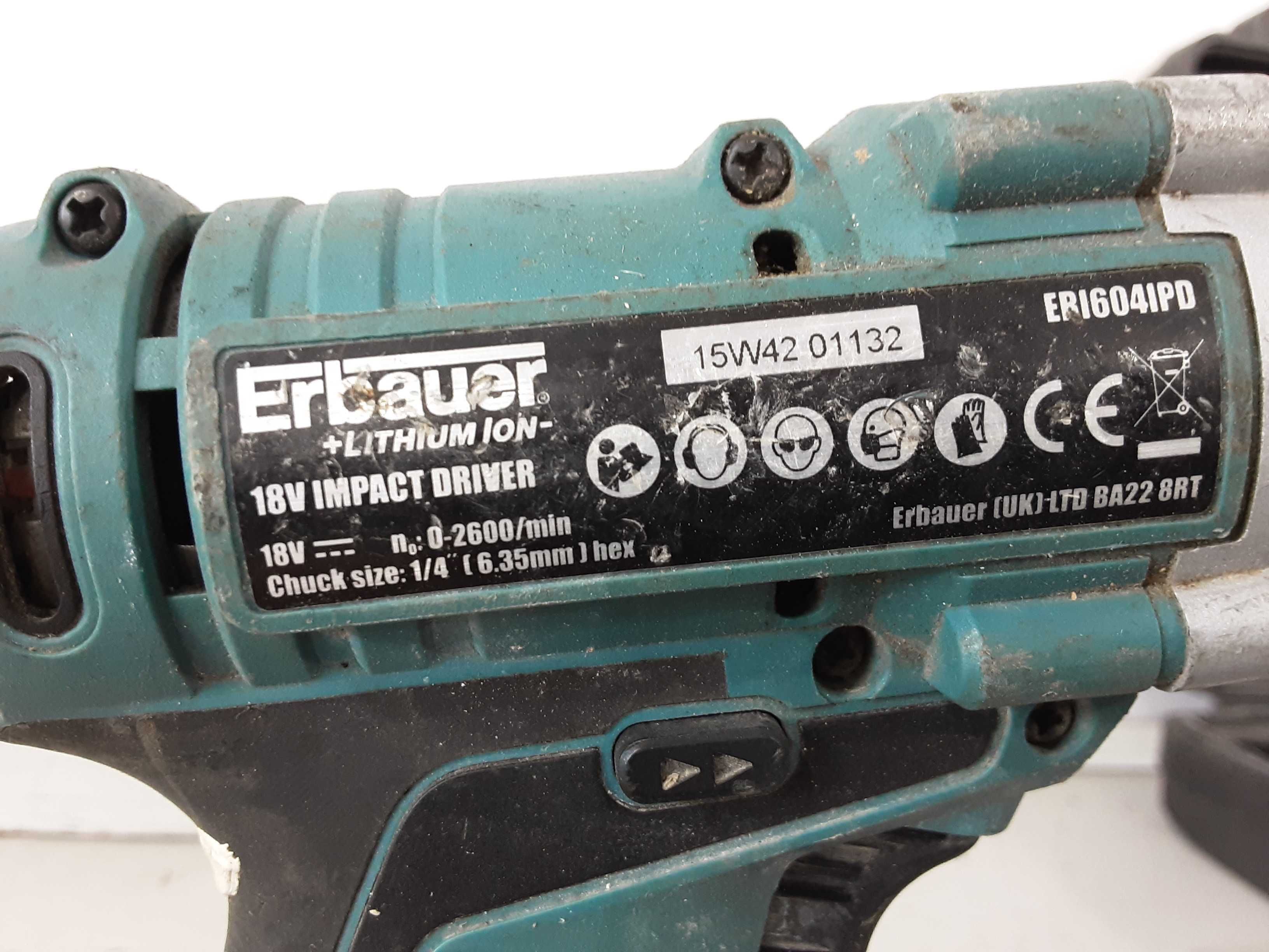 Винтоверт и импактор  - Erbauer 18 V
