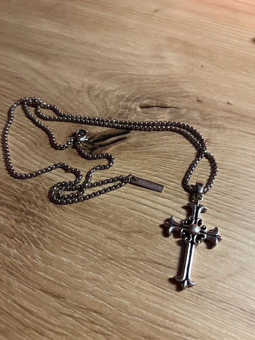 Lant Police argintiu barbati bijuterii