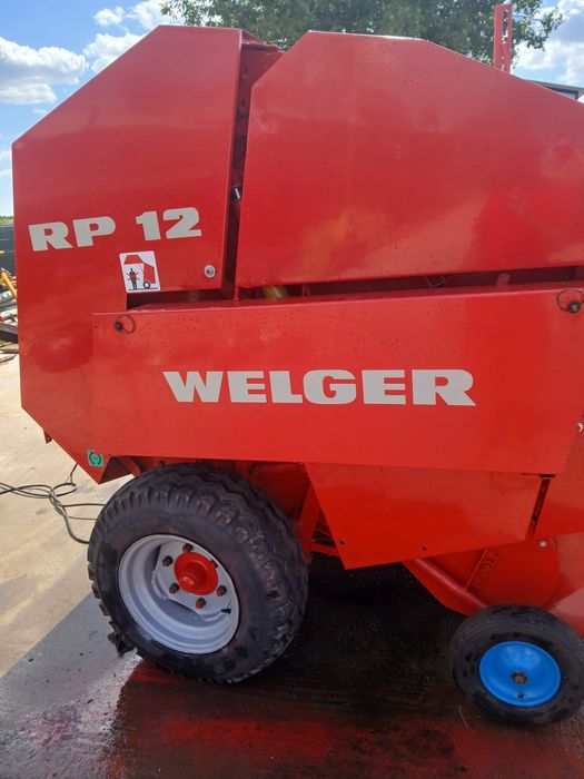 Presa/Balotiera Welger Rp 12 Impecabila Import Recent