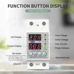 Releu protectie tensiune curent reglabil automat monofazic 63A