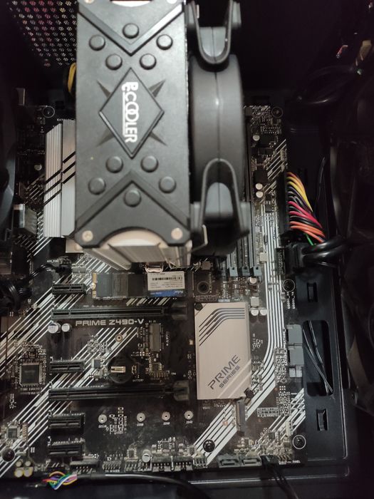 Core i7 10700f+Z490Asus+16gb 3200mhz DDR4+cooler башня