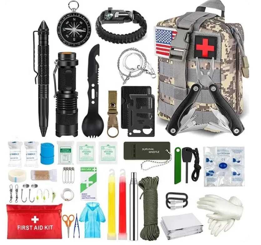 Kit Camping/Supravietuire 42 piese