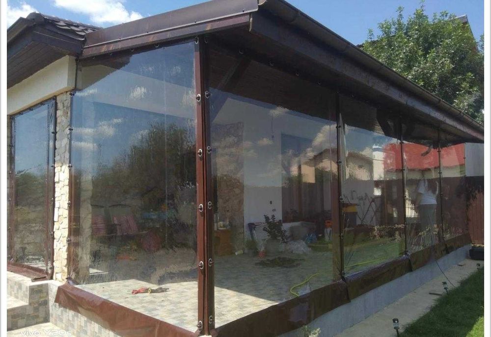 Folie Cristal Prelate pentru terase, foișoare și balcoane!
