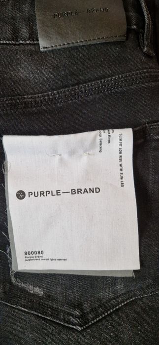 Blugi purple brand negri