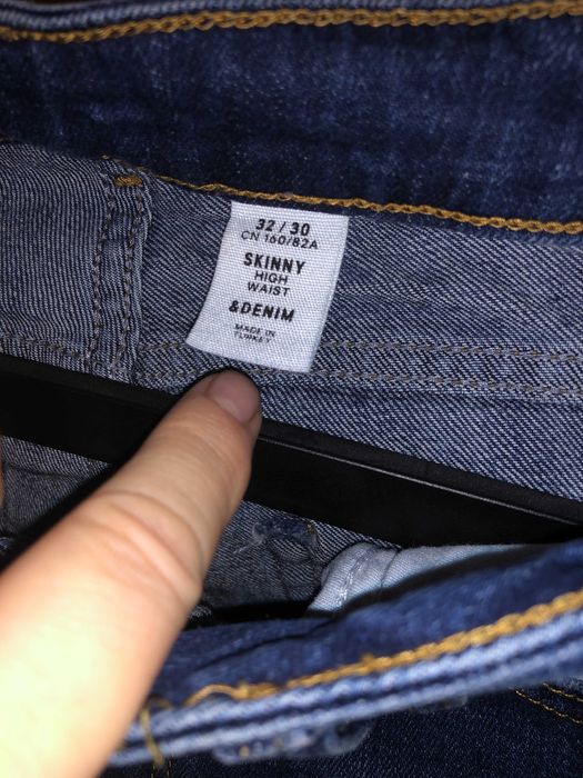 Jeans & Denim, noi fara eticheta, talie inalta, mar. 32/30