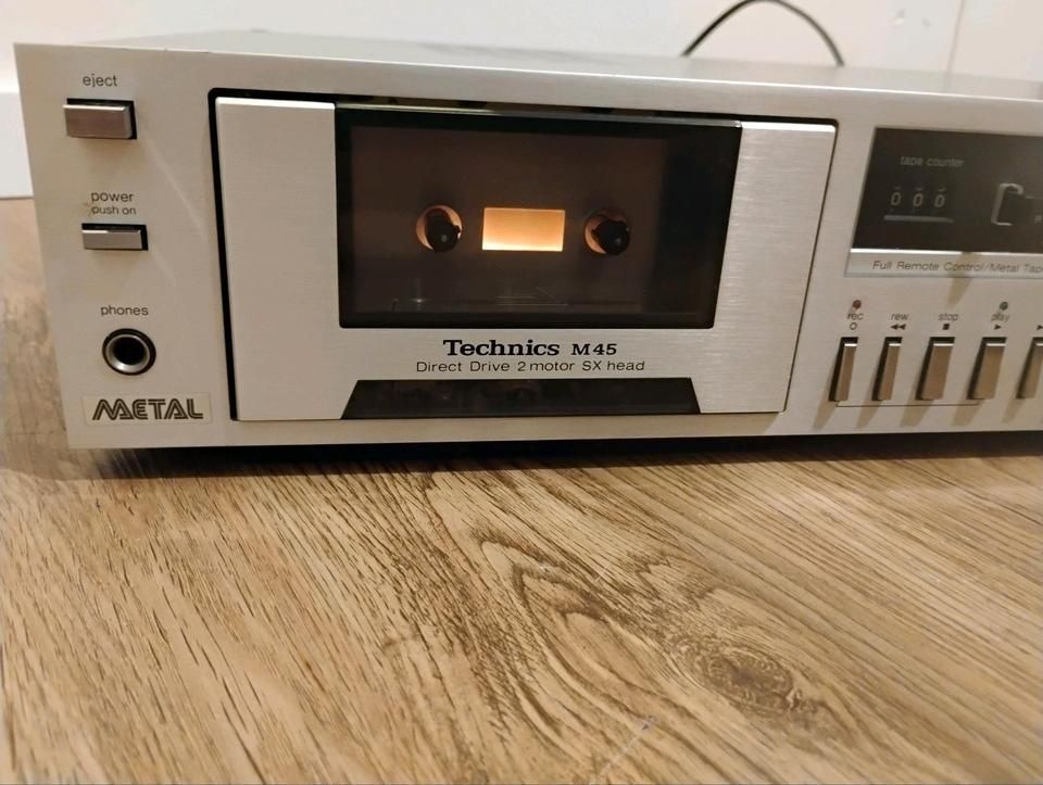 Technics rs m45 stereo cassette-deck