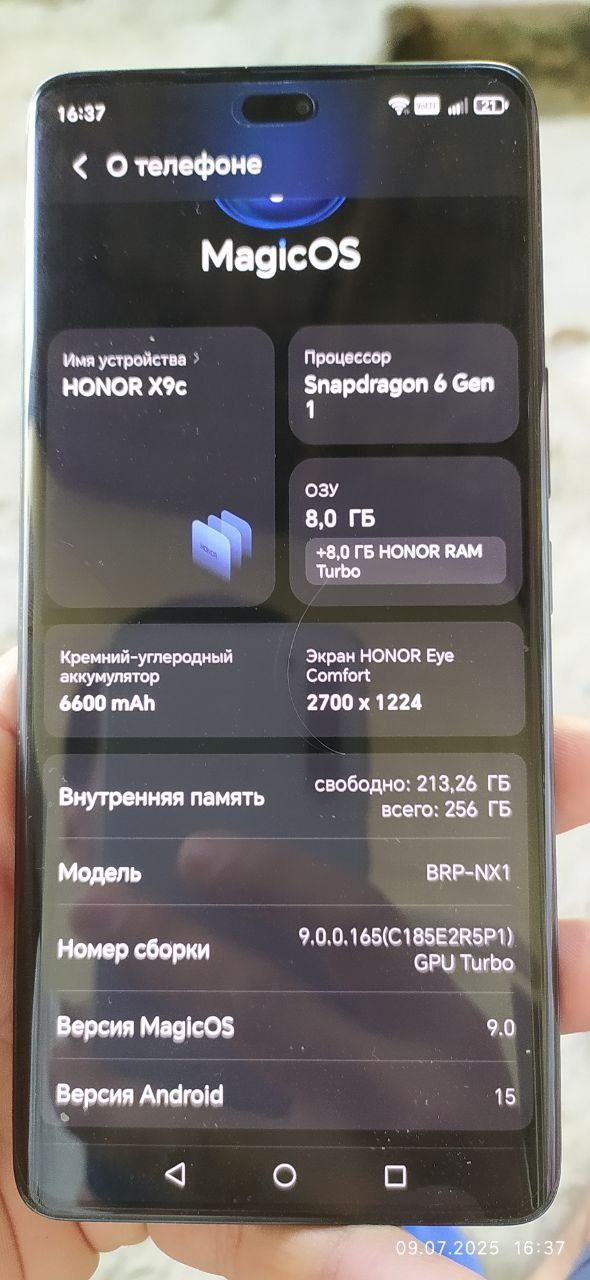 Honor x9c 5g sotiladi