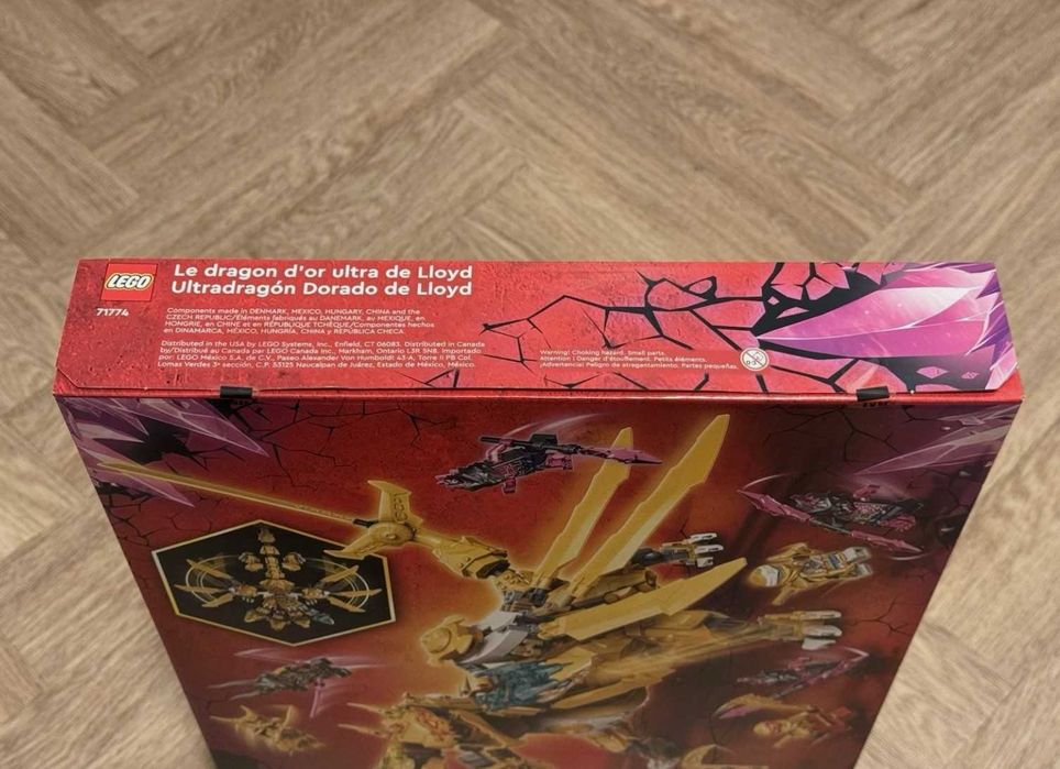 LEGO Ninjago 71774 Lloyd's Ultra Gold Dragon (original, sig.)