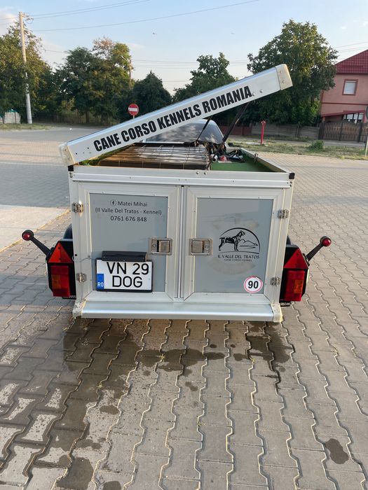 Remorca transport caini