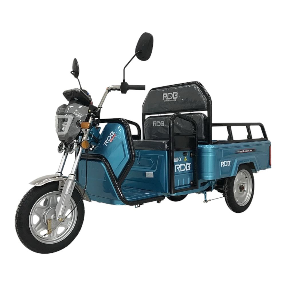 Triciclu  electric Rdb L - klass4 fara permis 1400 w