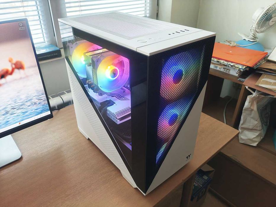 Геймърски компютър, Ryzen 7500F, Rtx 3070, 32gb DDR5, 1tb Nvme