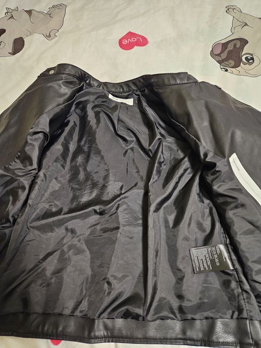Детско яке еко кожа H&M 128 см 7-8 години