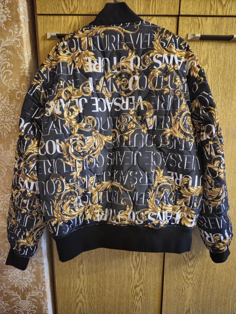 Versace Оригинално мъжко яке с две лица Размер 52 XL