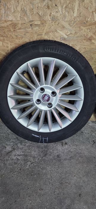 FIAT PUNTO Джанти със летни гуми 195/55/16 6J ET45 4×100 ДОТ 1317