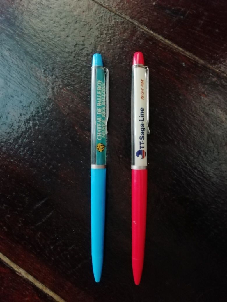 Lot de 2 pixuri vechi Eskesen Danemarca, Floaty pen