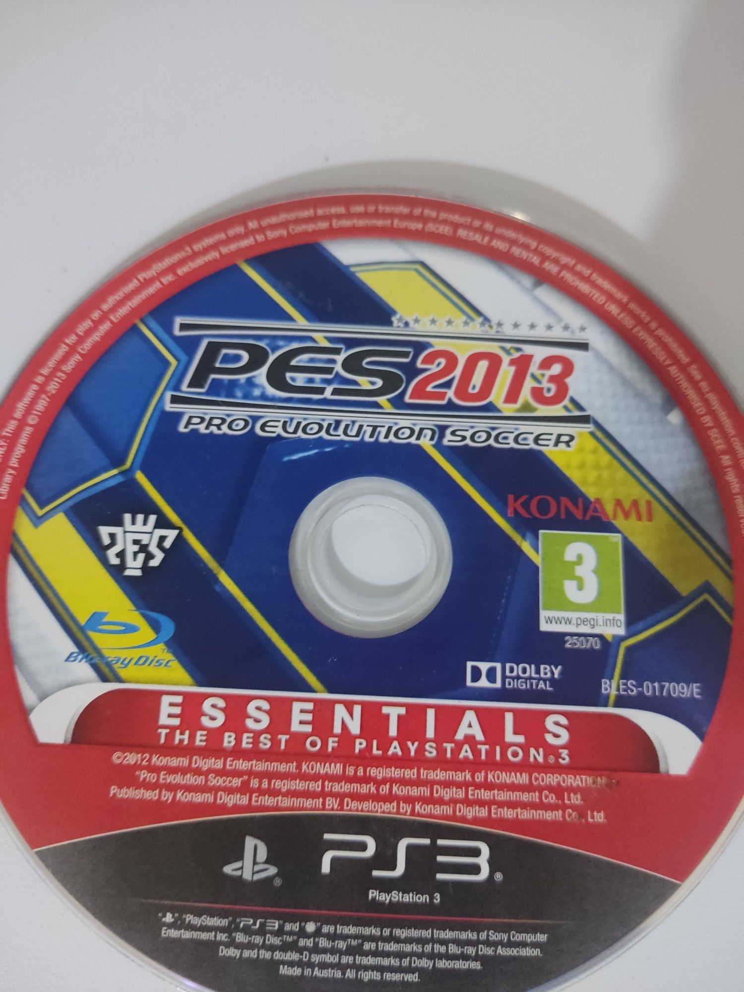 Playstation 3 ga pes 13 disc