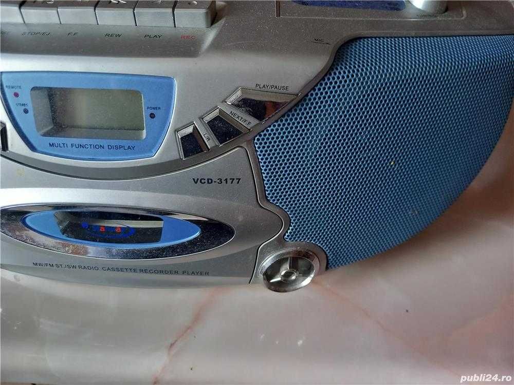 Karaoke radio caset cd/philips az113312/Grundig