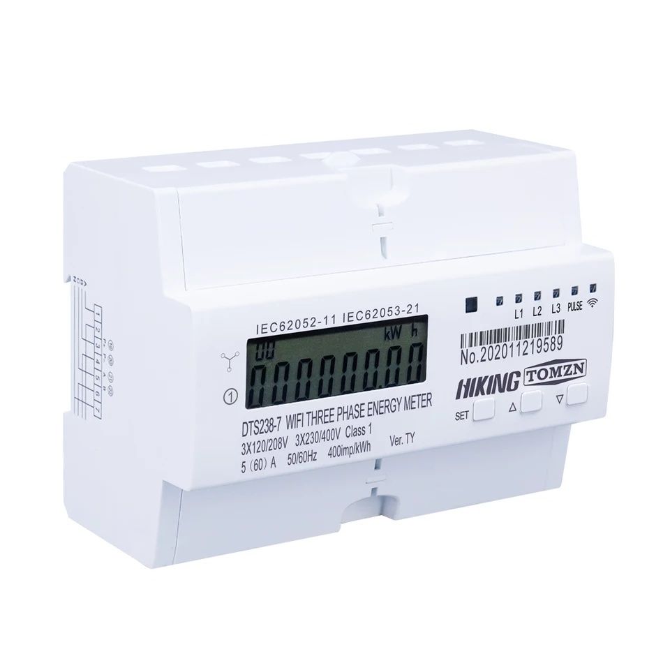 80A Трифазен WiFi електромер